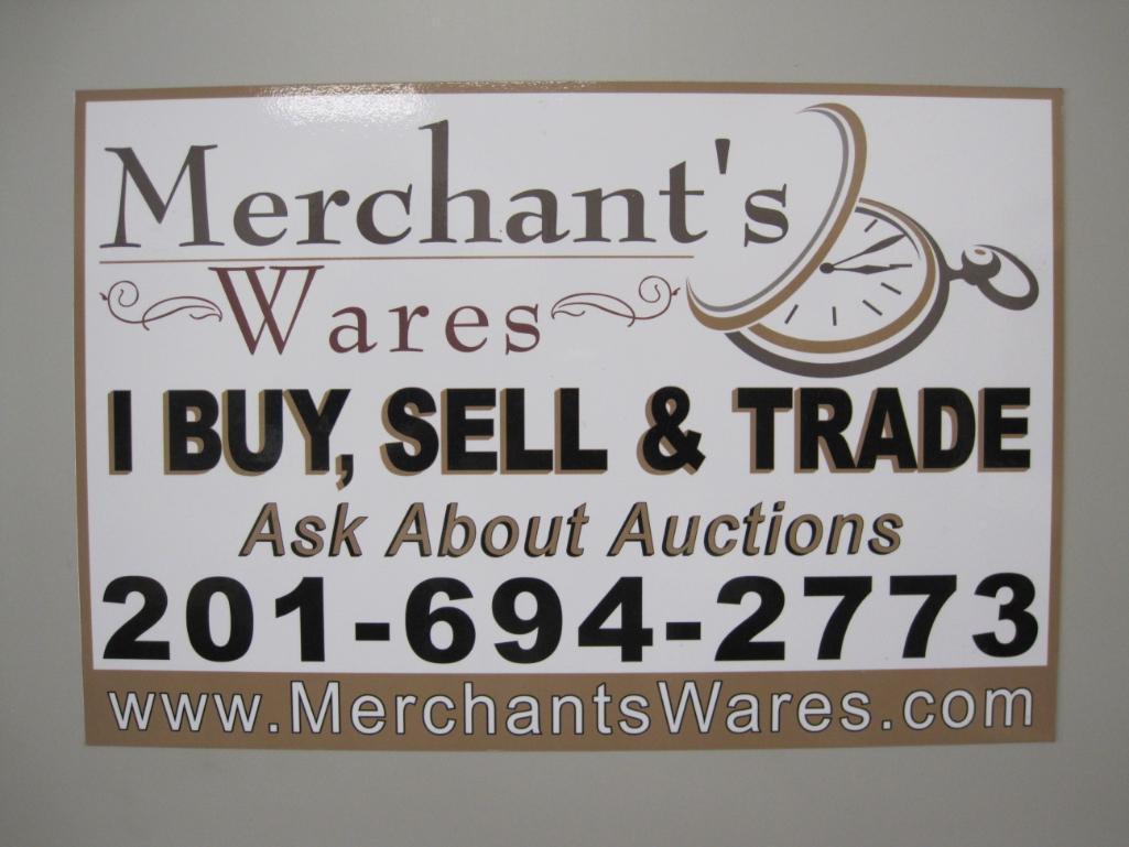 This auction is for PICK UP in Ringwood NJ - Our NJ Merchant's Wares Showroom is located at 1141
