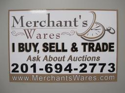 This auction is for PICK UP in Ringwood NJ - Our NJ Merchant's Wares Showroom is located at 1141