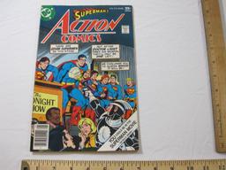 Superman's Action Comics No. 474, August 1977, DC Comics, comic has minor wear, 2 oz