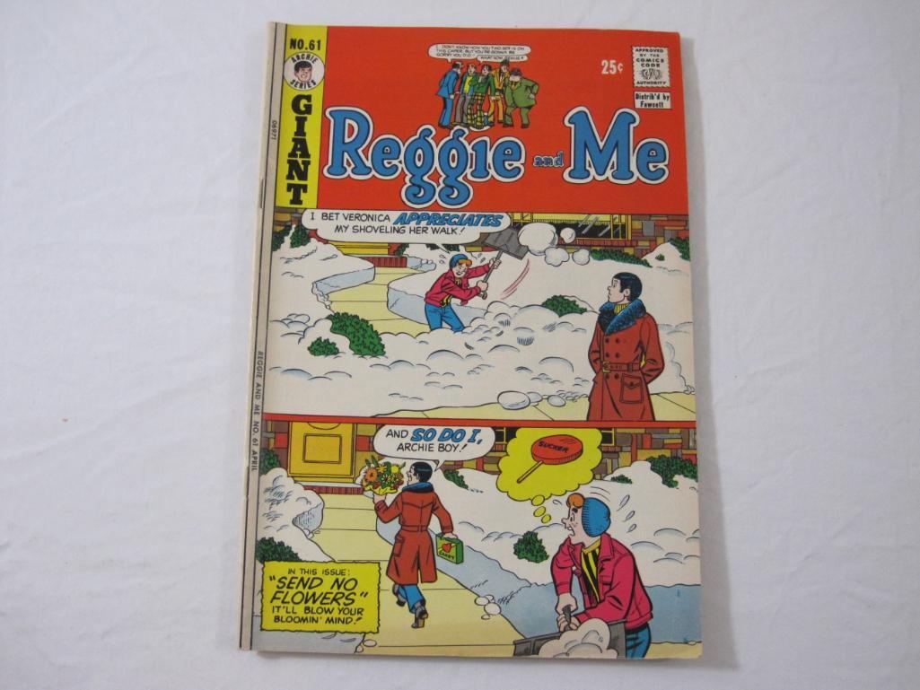 Three Silver and Bronze Age Reggie Comics including Reggie and Me No. 61 (April 1973) and Reggie's