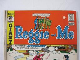 Three Silver and Bronze Age Reggie Comics including Reggie and Me No. 61 (April 1973) and Reggie's