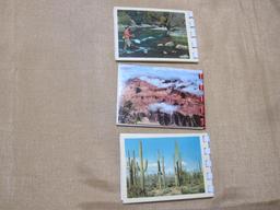 Lot of 3 small color Southwest souvenir photo booklets (Grand Canyon National Park, Oak Creek Canyon