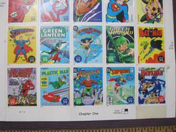 Sheet of 20 2006 39 cent DC Comics Super Heroes US postage stamps, #4084