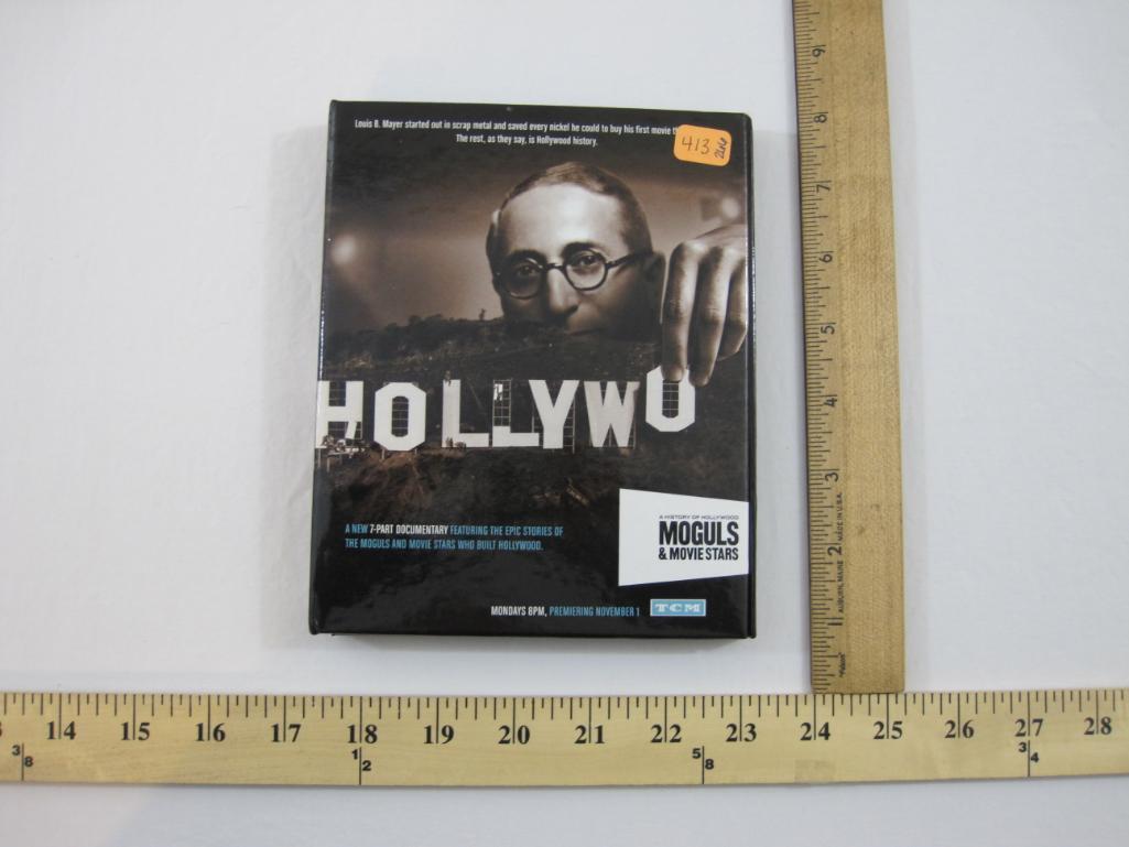History of Hollywood Moguls & Movie Stars 7-Part Documentary Hosted By Ben Stein, 3 DVD Set, 2010