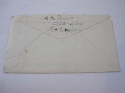 Two 1920s Letters and Postmarked Envelopes