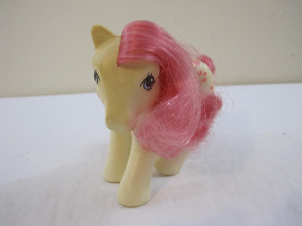 Lot of 4 My Little Pony Dolls from 1987 Hasbro Inc, 10 oz