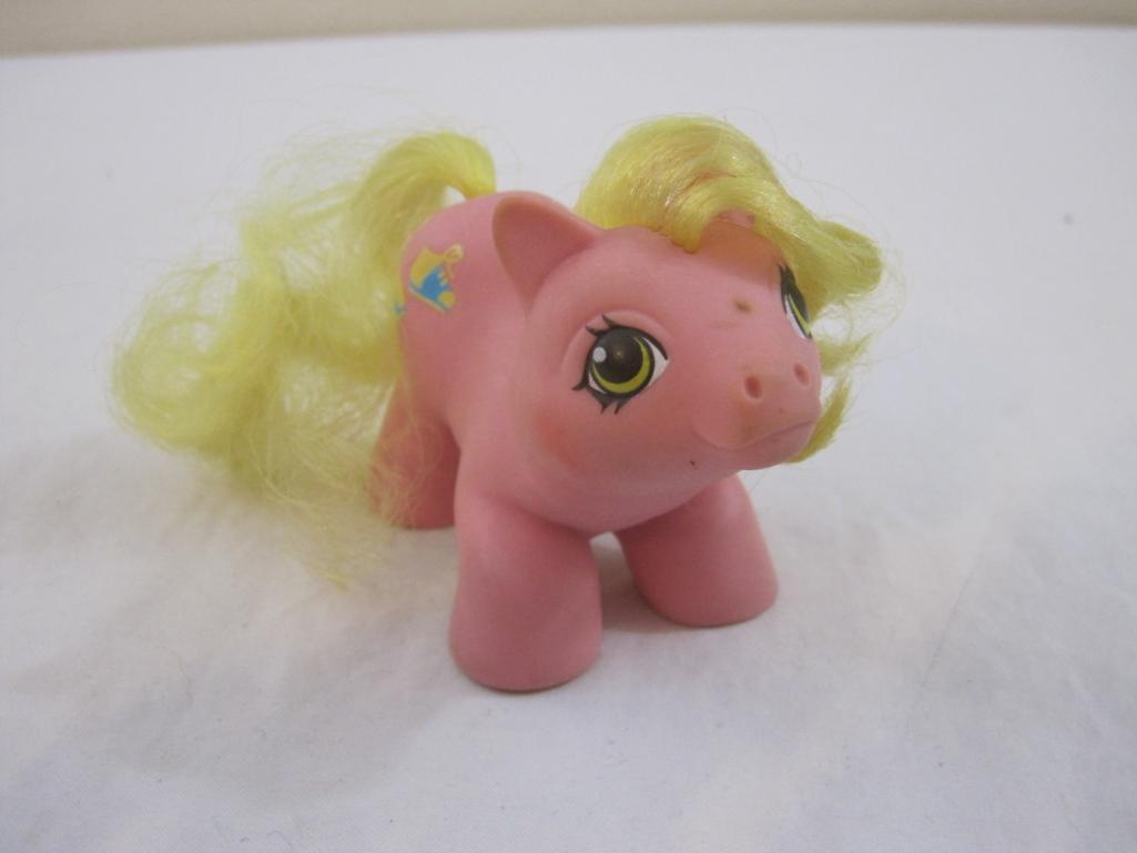 Lot of 4 My Little Pony Dolls from 1987 Hasbro Inc, 10 oz