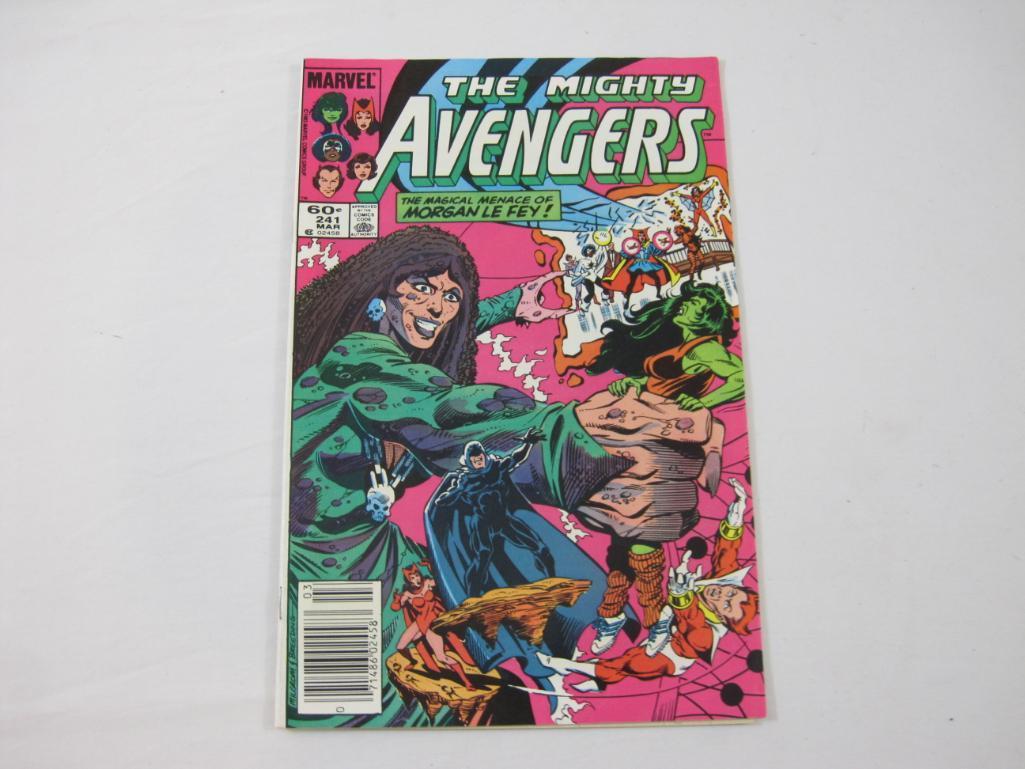 Six Bronze Age The Avengers Comic Books Nos. 232 (June 1983), 237 (Nov 1983), 239 (Jan 1984), 241