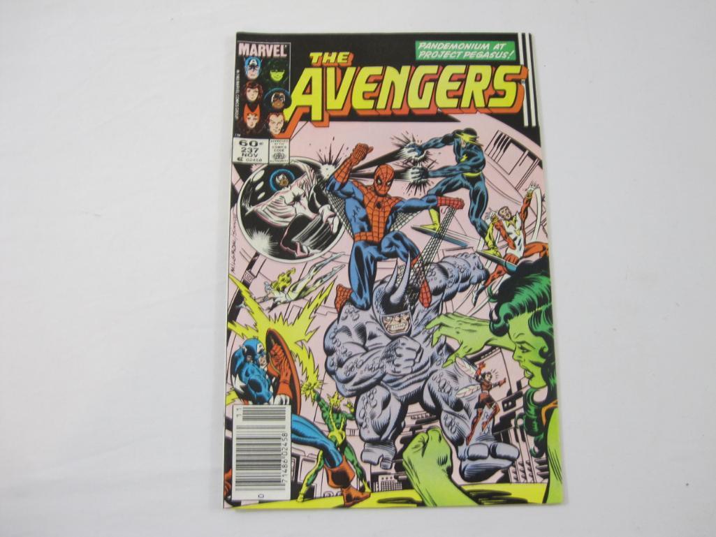 Six Bronze Age The Avengers Comic Books Nos. 232 (June 1983), 237 (Nov 1983), 239 (Jan 1984), 241