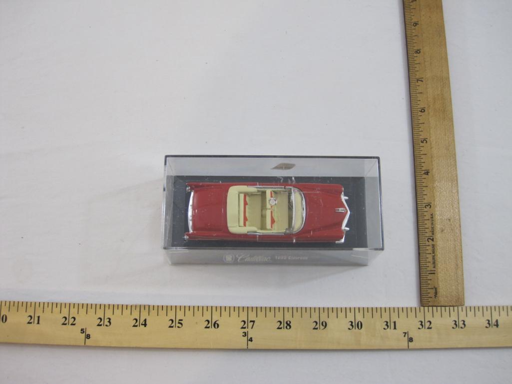 1955 Cadillac Eldorado Model Car in Display Case, New Ray 2000, 6 oz