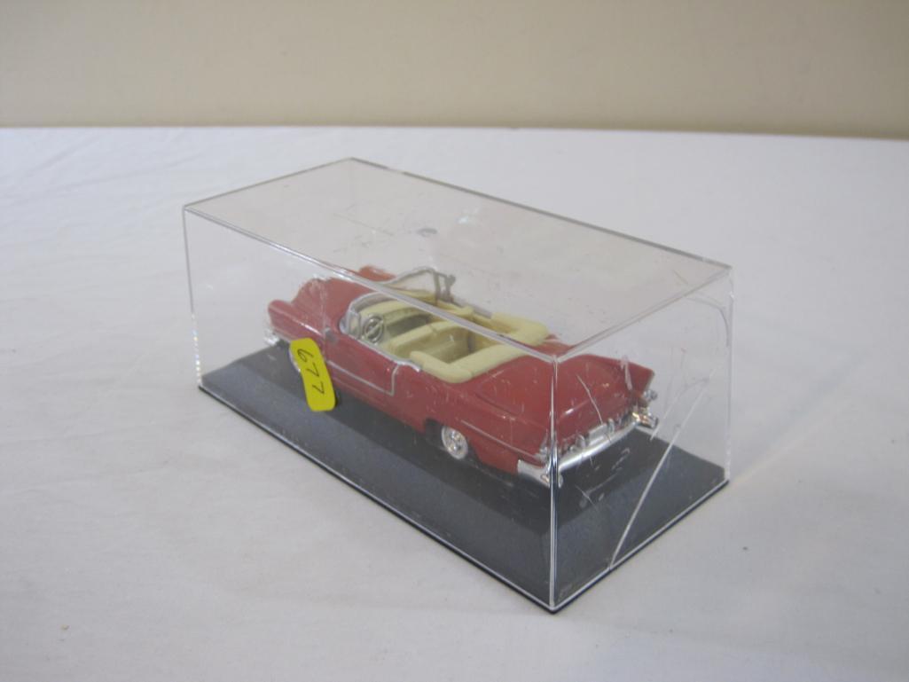 1955 Cadillac Eldorado Model Car in Display Case, New Ray 2000, 6 oz