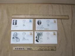 Four Wasington D.C Champion of Liberty First Day Covers 1960