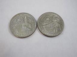 Four Bicentennial 1976 US Quarters