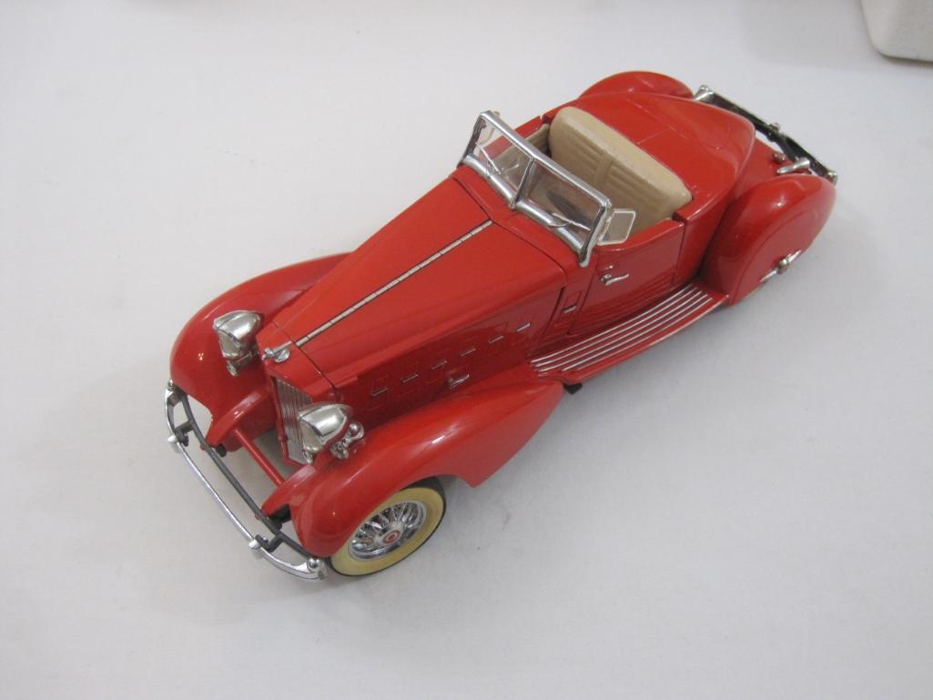 1934 Packard V-12 LeBaron Speedster Die Cast Model Car, The Danbury Mint, with box, 2 lbs
