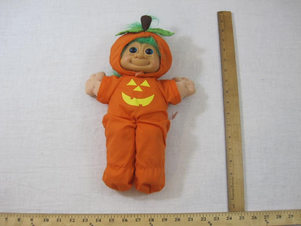 RUSS Troll Kidz Punkin Halloween Doll, 11 oz