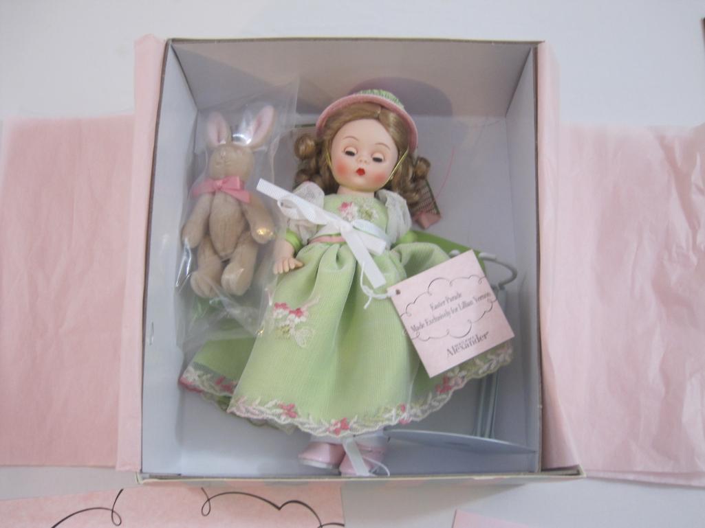New in Box Easter Parade Madame Alexander Doll, item 47615, 14 oz