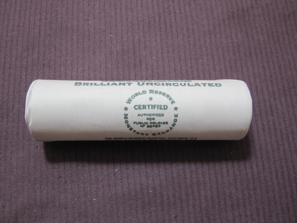 World Reserve Monetary Exchange Certified Uncirculated Roll of 2005-D Denver Mint Nickels, $2 roll