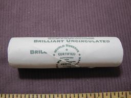 World Reserve Monetary Exchange Certified Uncirculated Roll of 2005-D Denver Mint Nickels, $2 roll