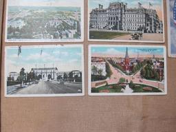 Lot of Washington DC postcards, including the Capitol Building, the New Post Office and Union