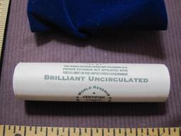 World Reserve Monetary Exchange Certified Uncirculated Roll of 2005(?) Denver Mint Nickels, $2 roll