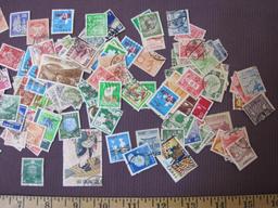 Lot of canceled Japan (Nippon) postage stamps including Scott # 141, 196, 887 and more