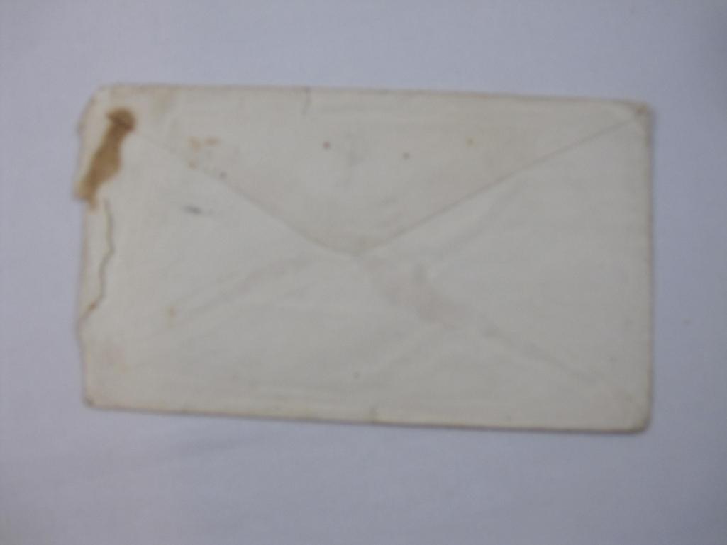 Five 1800s Postmarked Envelopes and Correspondence