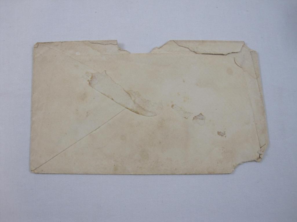 Five 1800s Postmarked Envelopes and Correspondence