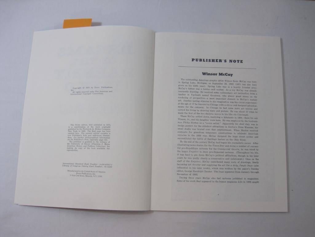 Dreams of the Rarebit Fiend by Winsor McCay Softcover Cartoon Book, 1973 Dover Publications Inc,