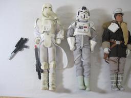 Four Star Wars Action Figures, LFL Hasbro, 2 lbs 12 oz