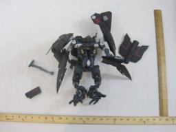 Jetfire Lt. Col. Brawley Decepticon Transformer Figure, 2008 Hasbro/TOMY, 1 lb 7 oz