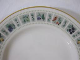 Set of 5 Royal Doulton Tapestry Fine China Plates including 4 Bread Plates (6.5" diameter), and 1