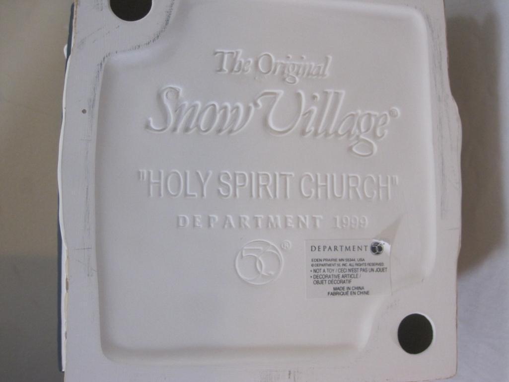 Department 56 Original Snow Village, Holy Spirit Church see pictures for details, 3lb8oz
