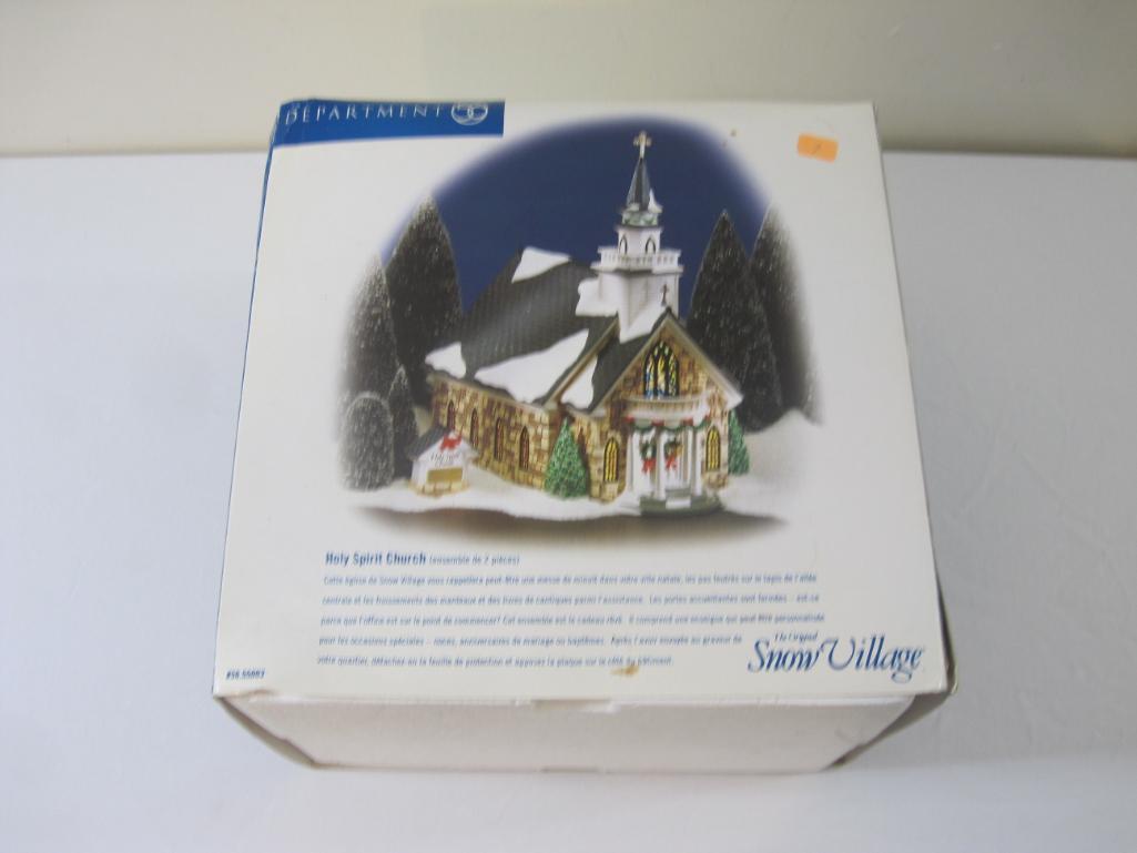 Department 56 Original Snow Village, Holy Spirit Church see pictures for details, 3lb8oz