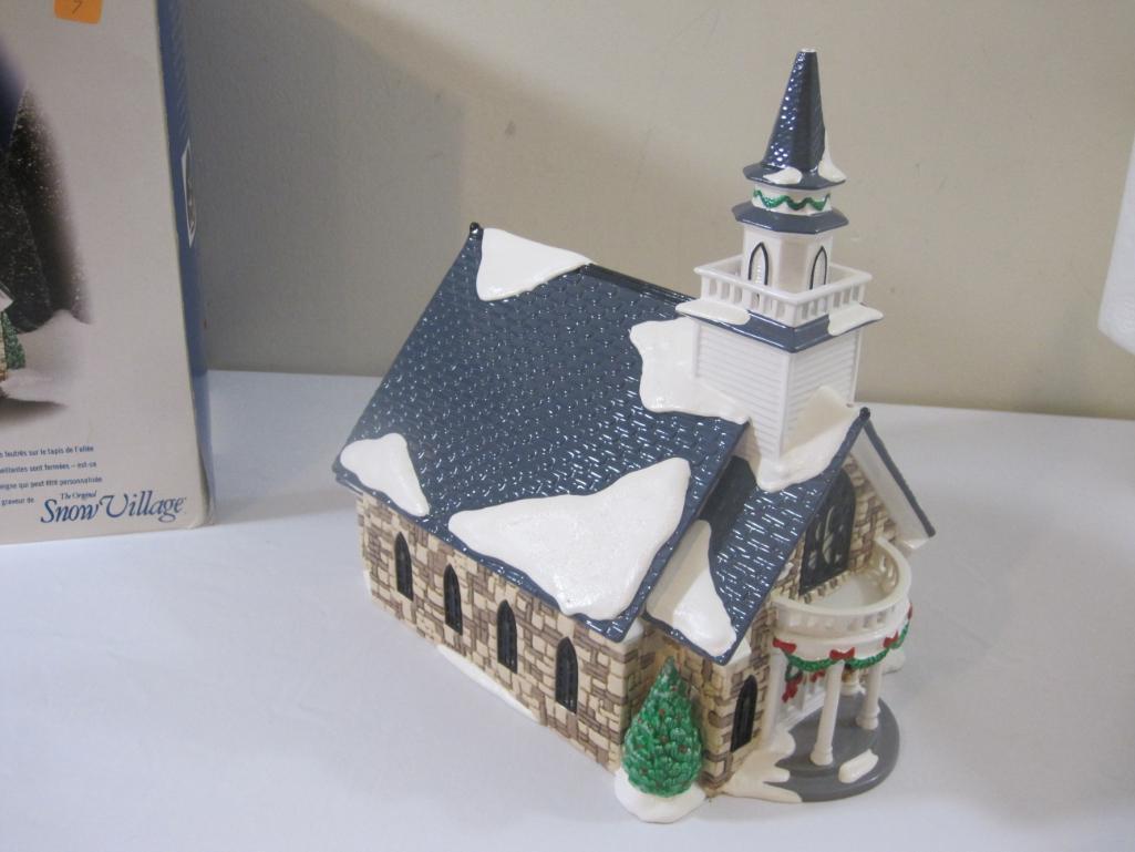 Department 56 Original Snow Village, Holy Spirit Church see pictures for details, 3lb8oz