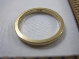 14K Gold Ring, size 4 1/2, 1.7 g