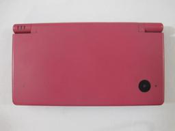 Nintendo DS Game System, Charger and Case, system works properly and has been reset, screen has some