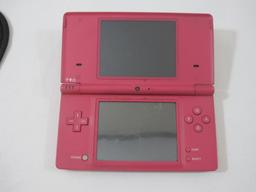 Nintendo DS Game System, Charger and Case, system works properly and has been reset, screen has some
