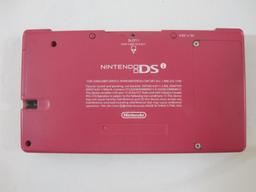 Nintendo DS Game System, Charger and Case, system works properly and has been reset, screen has some