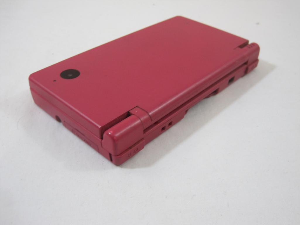 Nintendo DS Game System, Charger and Case, system works properly and has been reset, screen has some