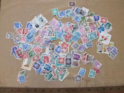 Lot of mostly canceled stamps from the German Democratic Republic