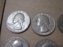 Twelve US 1976 1776-1976 Bicentenial Quarters