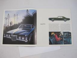 1969 Pontiac 28 Page Sales Brochure, features GTO, Bonneville, Firebird, Safari and other vintage