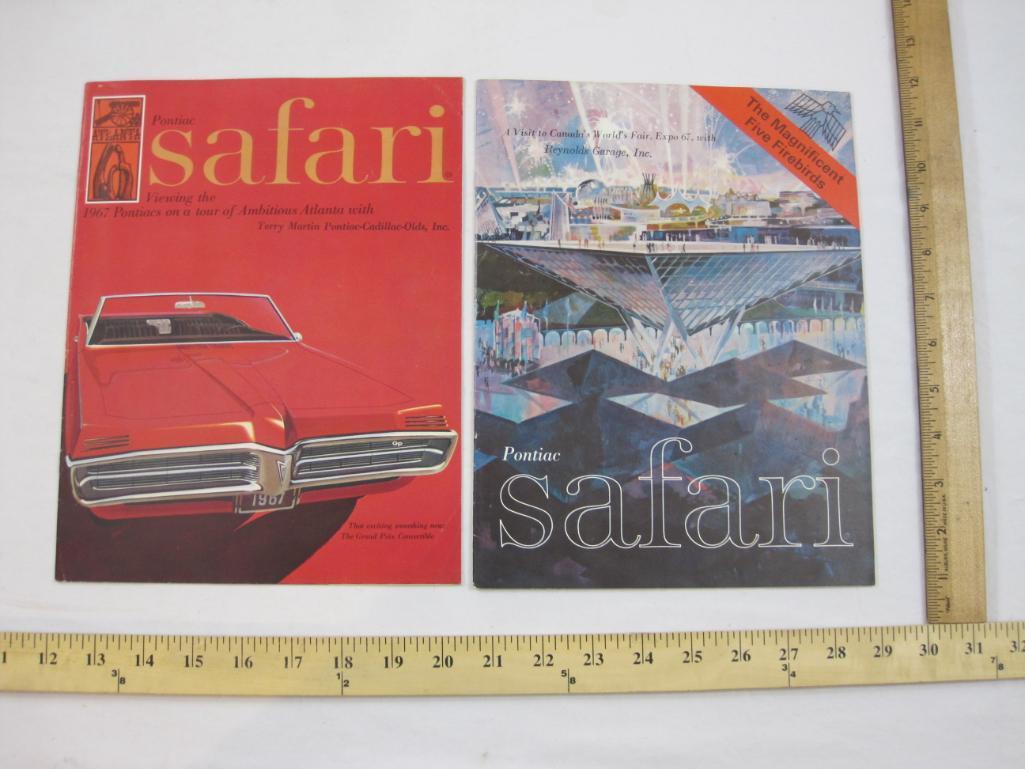 1966 Pontiac Safari Magazine, Featuring Atlanta Oct-Dec issue and 1967 Pontiac Safari at Canada