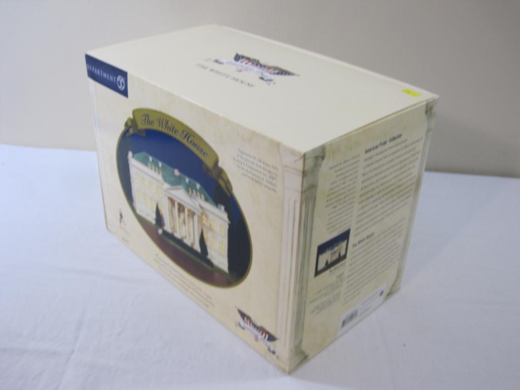 Department 56 The White House, American Pride Collection, in original box, 4 lbs 14 oz