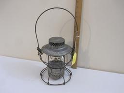 Vintage PRR Pennsylvania Railroad Hardlan Railroad Lantern (St. Louis), clear globe, 2 lbs 7 oz