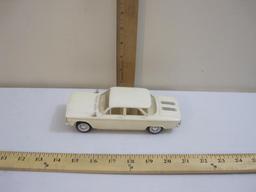 1960 Chevrolet Corvair 4-Door Sedan Promo Model Car, white with white interior, 4 oz