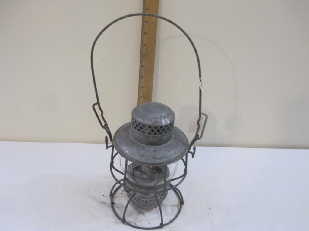 Vintage PRR Adlake Kerosene Railroad Lantern, Pennsylvania Railroad, 2 lbs 1 oz