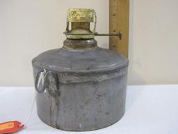 Vintage Oil Lantern with Badger wick holder, 11 oz