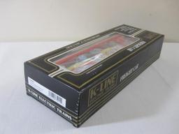 Circus Transport Railroad Flat Car with 3 Wagons, O Scale, K-69009, K-Line Electric Trains, new in