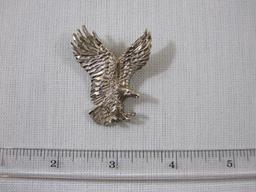 Sterling Silver Eagle Pendant, 12.3 g